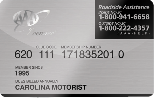 AAA Basic Membership card preview